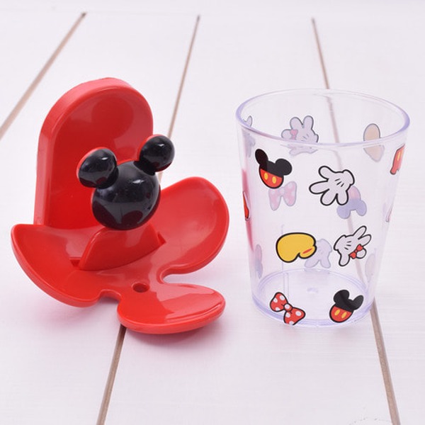 디즈니 미키마우스 입체칫솔홀더 컵걸이 양치컵세트