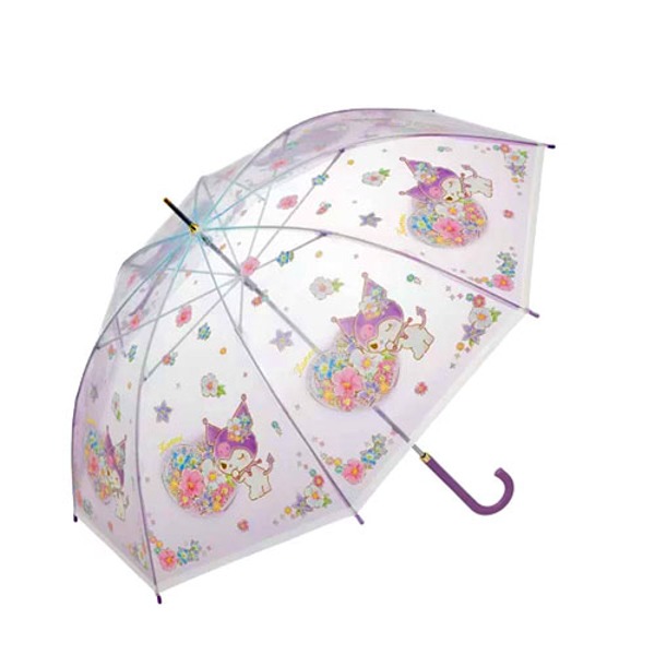 쿠로미 플라워 프리미엄 비닐 장우산 60cm