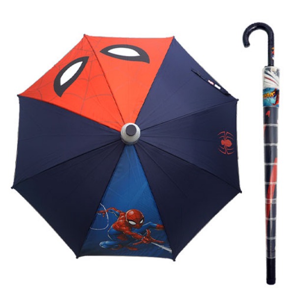 (재고할인) 스파이더맨 자바라 장우산 53cm(블루)